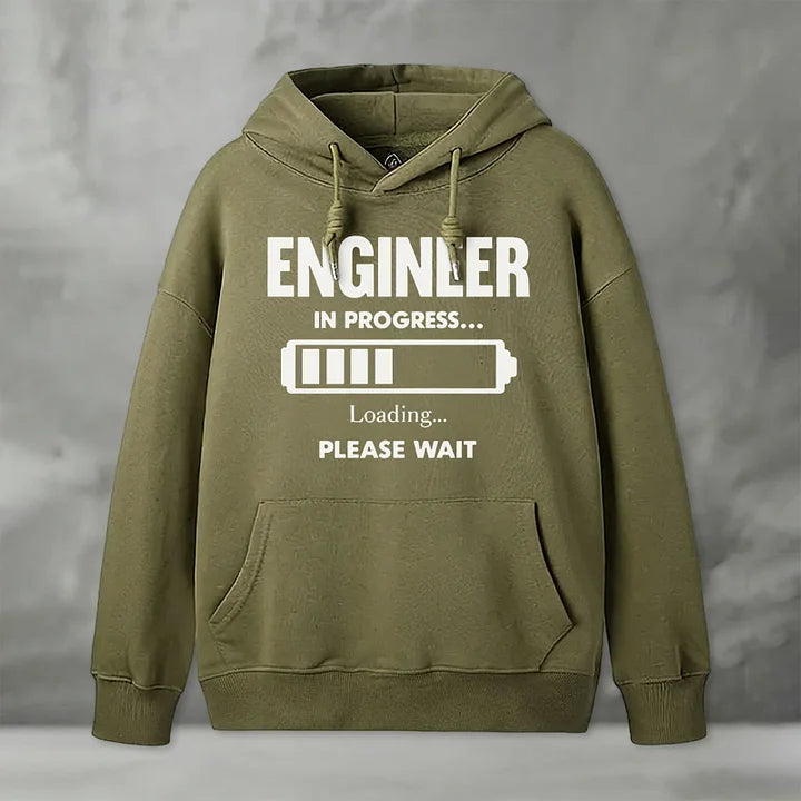 Cardydony Engineer In Progress Geek Hoodie