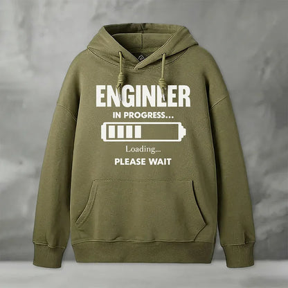 Cardydony Engineer In Progress Geek Hoodie