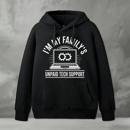 Cardydony Fun Free Technical Support Engineer Gifts Geek Hoodie