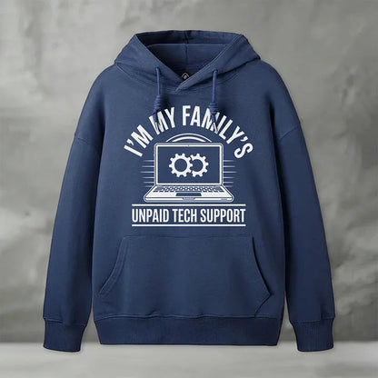 Cardydony Fun Free Technical Support Engineer Gifts Geek Hoodie