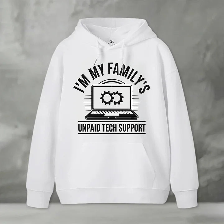 Cardydony Fun Free Technical Support Engineer Gifts Geek Hoodie