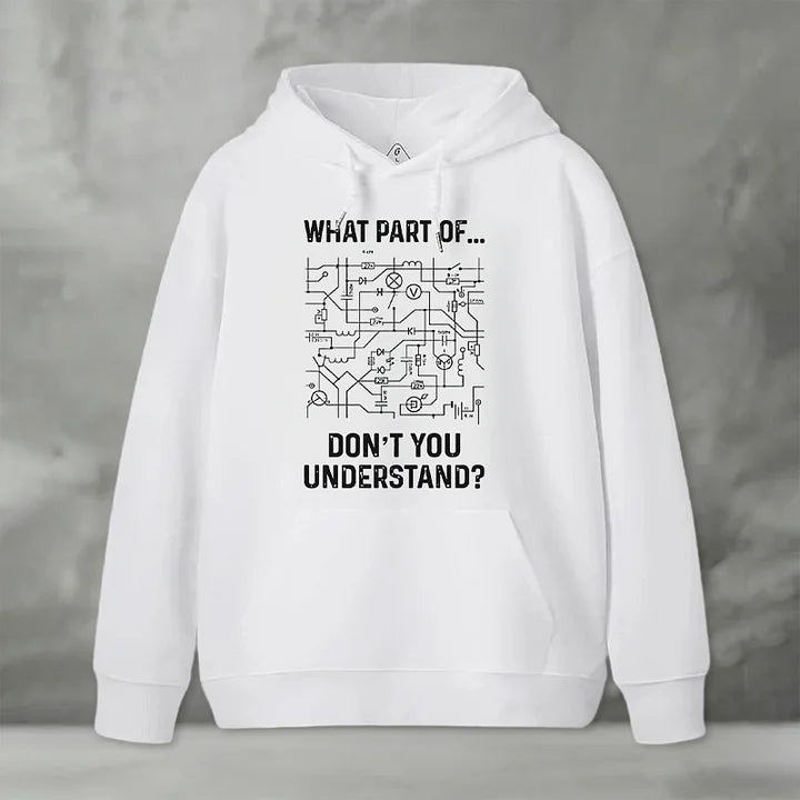 Cardydony Funny Engineer Geek Hoodie