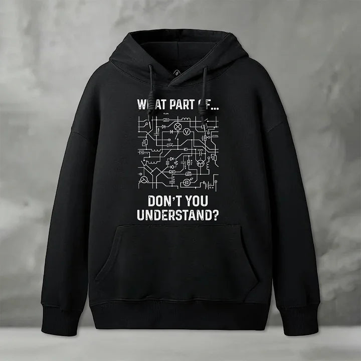 Cardydony Funny Engineer Geek Hoodie