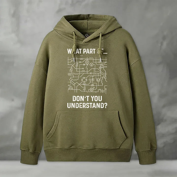 Cardydony Funny Engineer Geek Hoodie