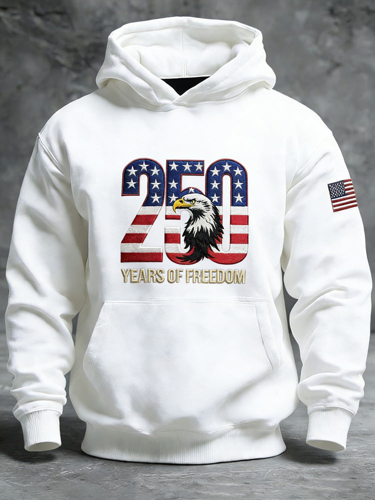 Cardydony Retro 250th Anniversary Printed Hoodie