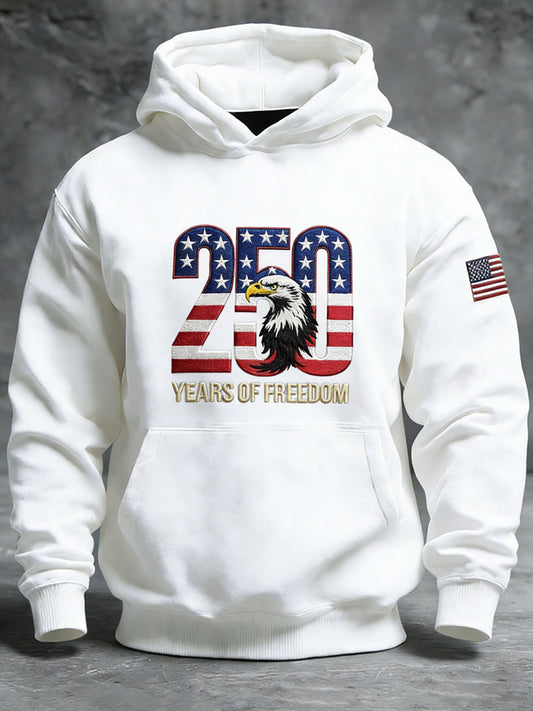 Cardydony Retro 250th Anniversary Printed Hoodie
