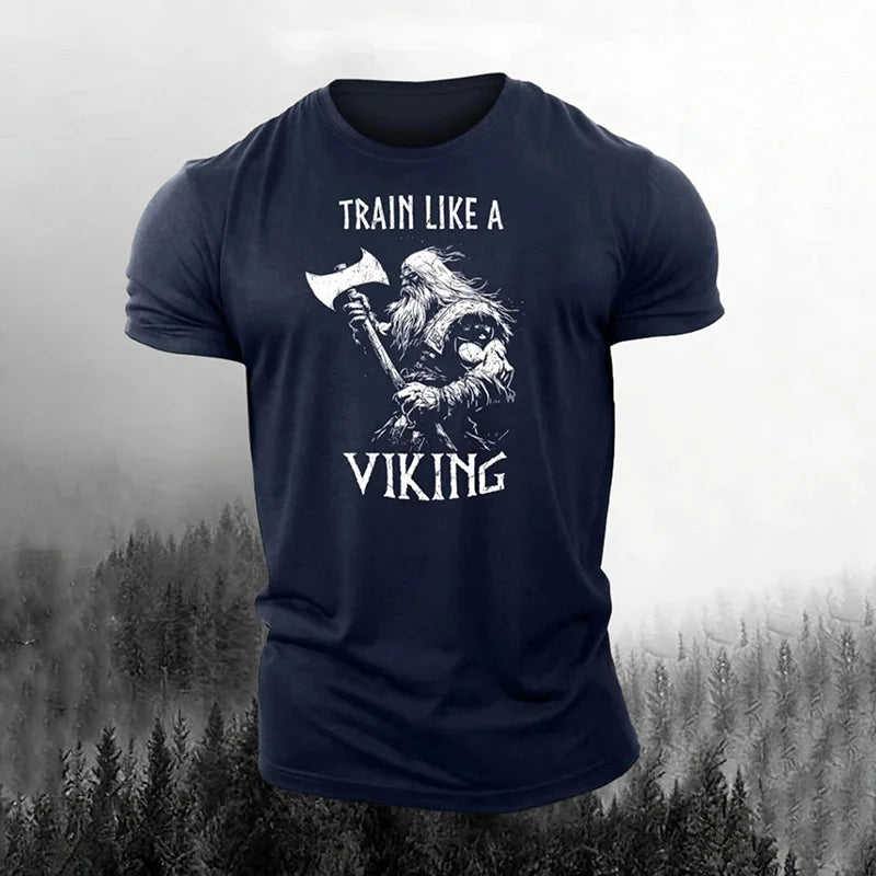 Cardydony Train Like A Viking Fitness T-shirt
