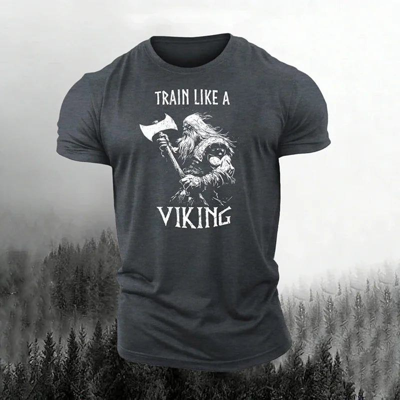 Cardydony Train Like A Viking Fitness T-shirt