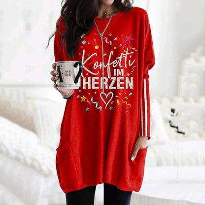 Cardydony Women's Cologne Carnival Pattern Vintage Mini Dress