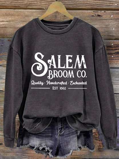 Cardydony Women's Salem Broom Co Quality Handcrafted Enchanted Est 1