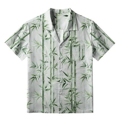 Cardydony Zen Bamboo Grove Aloha Hawaiian Shirt