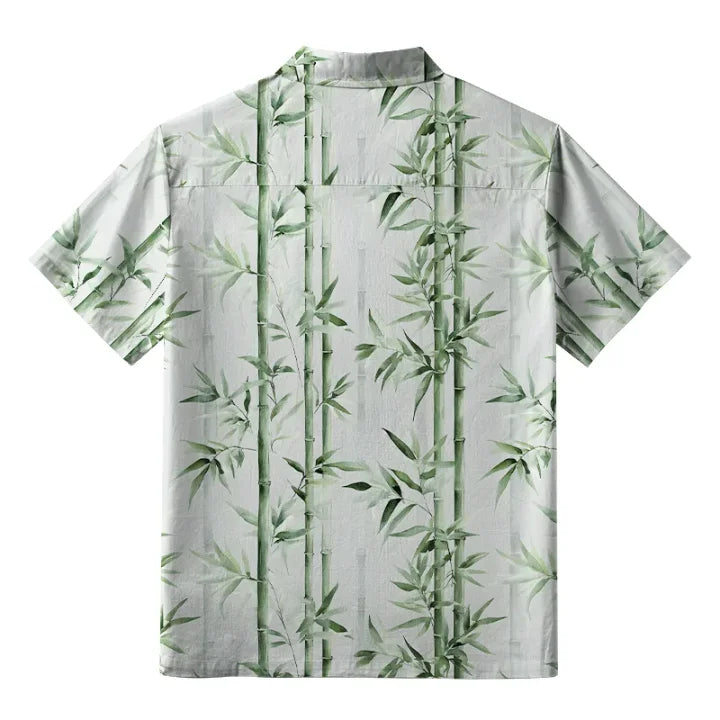 Cardydony Zen Bamboo Grove Aloha Hawaiian Shirt