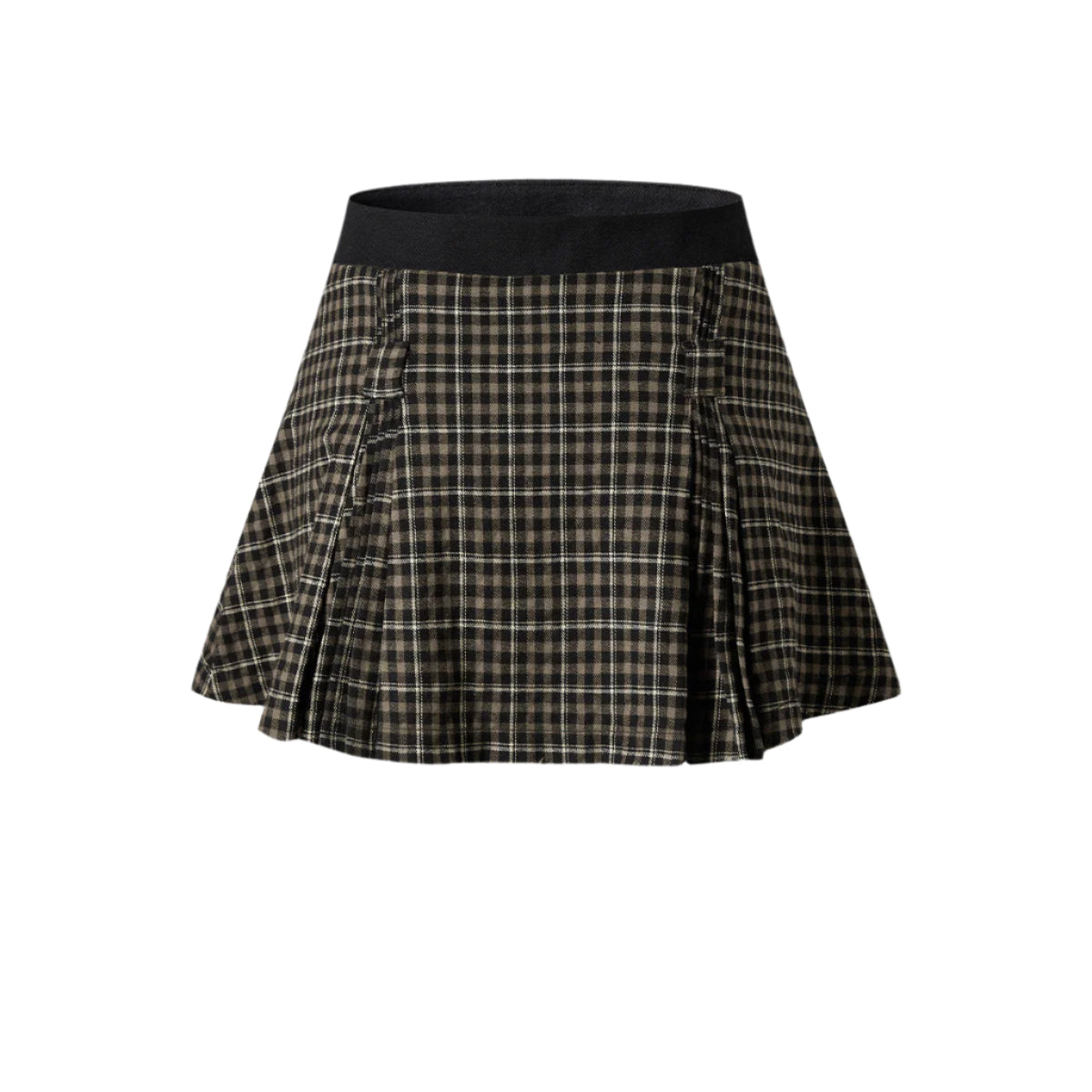 Cardydony Women's Women's Plaid Pleated Skirt | Academy Collection