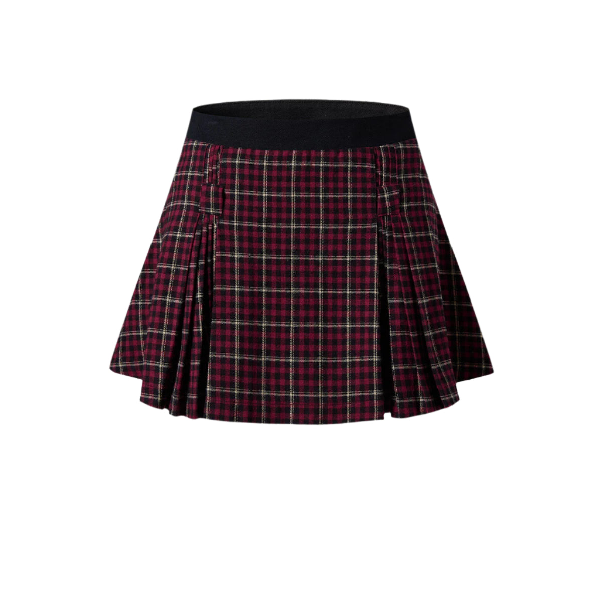 Cardydony Women's Women's Plaid Pleated Skirt | Academy Collection
