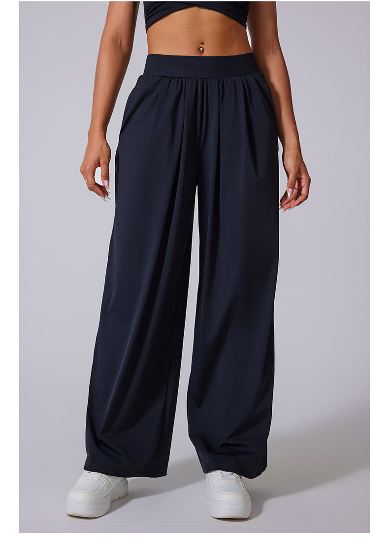 Cardydony Women's Wide-Leg Lounge Pants with Pockets