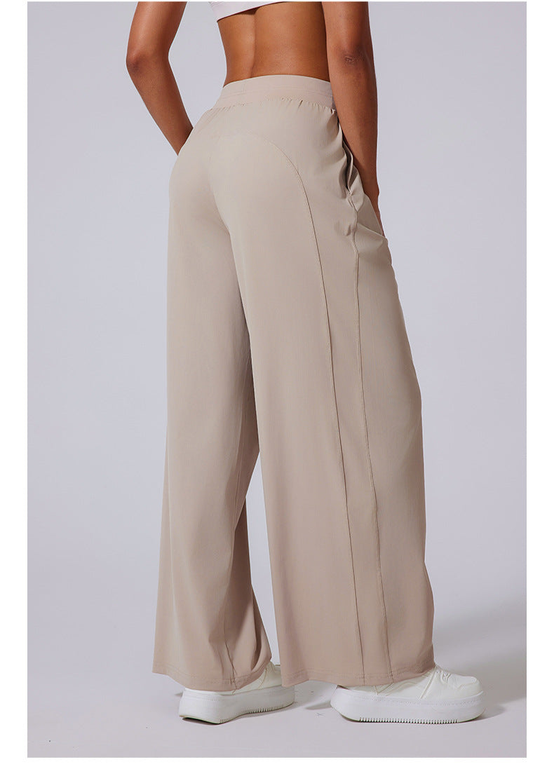 Cardydony Women's Wide-Leg Lounge Pants with Pockets