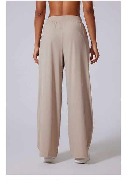Cardydony Women's Wide-Leg Lounge Pants with Pockets