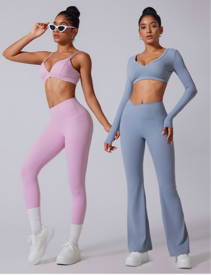 Cardydony Women's Two-Piece Activewear Set - Stylish and Comfortable Fitness Essentials