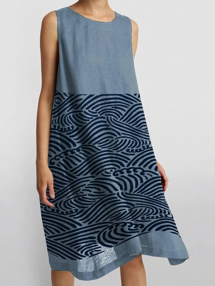 Cardydony Women's Sleeveless Midi Dress