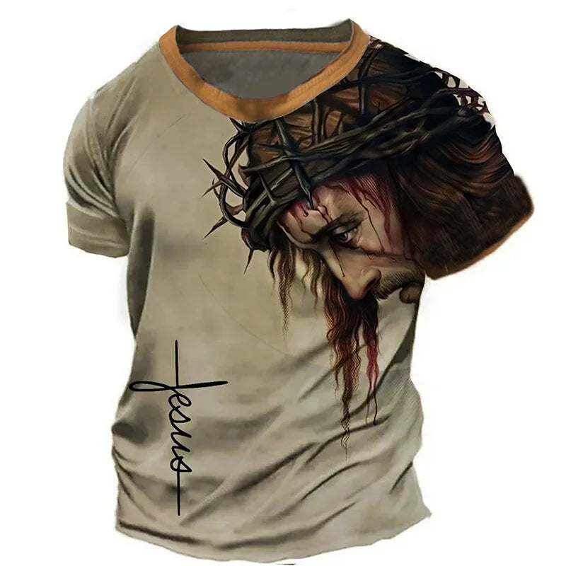 Cardydony Men's Faith Graphic T Shirt