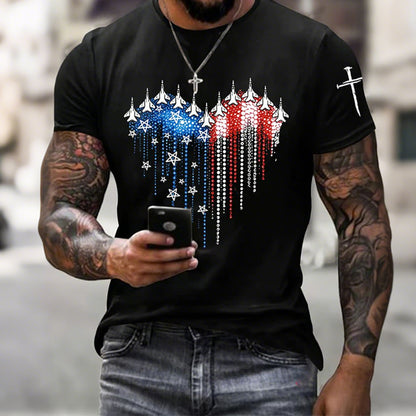 Cardydony Men's 250 Years America T-shirt