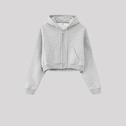 Cardydony Women's Signature Street Cropped Zip Hoodie Collection