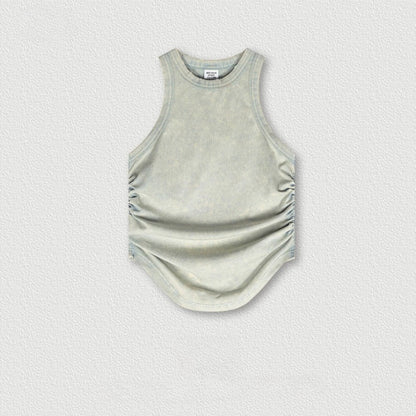 Cardydony Women's Ruched Tank Top | Summer Essential