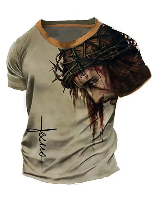 Cardydony Men's Faith Graphic T Shirt