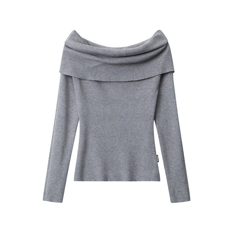 Cardydony Women's 90s V-Neck Top | Retro Slim Fit Autumn Sweater