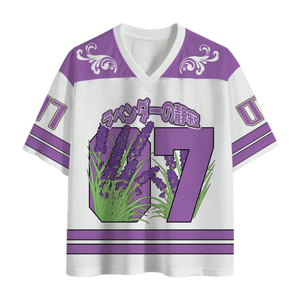 Cardydony Men's Lavender Japanese Mesh Jersey