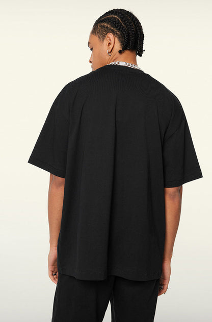 Cardydony Women's Never Give Up Graphic Tee – Oversized Streetwear for Women