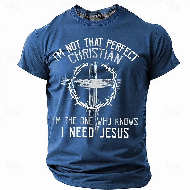 Cardydony Men's Jesus T Shirt