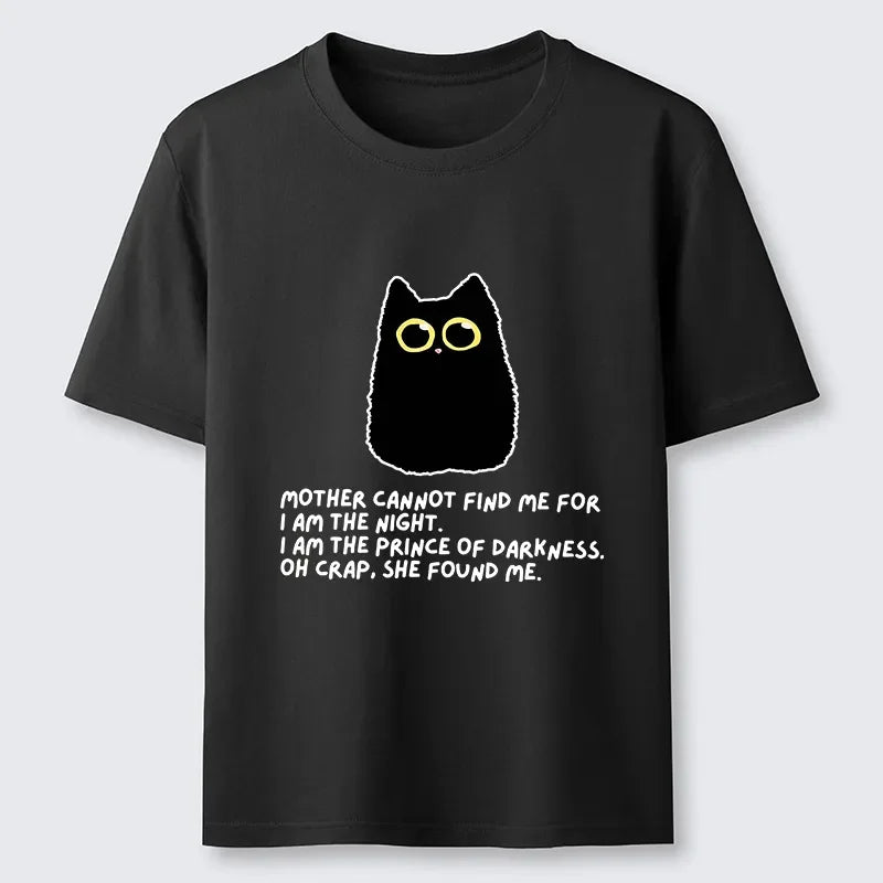 Cardydony Playing Hide-and-seek With A Black Cat Classic T-shirt