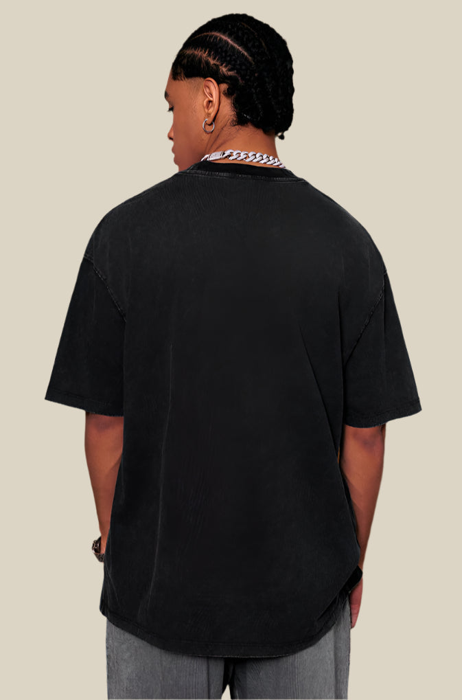 Cardydony Women's  Choose Role Pixel Graphic Tee – Oversized Streetwear for Women