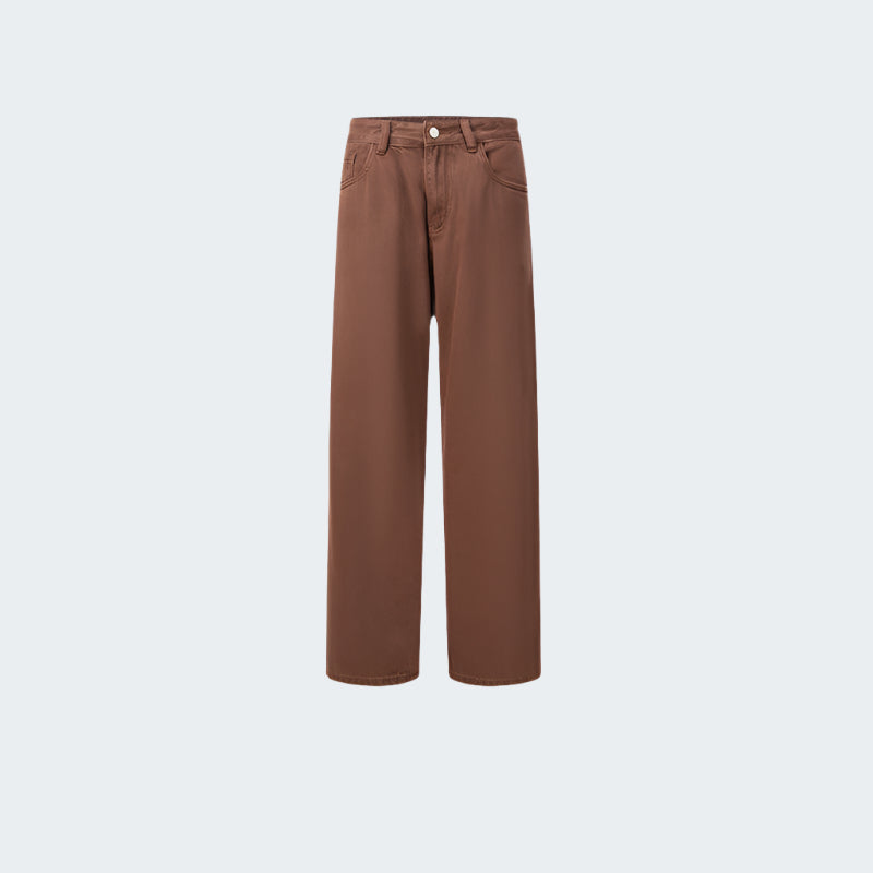 Cardydony Classic Straight-Leg Jeans in Trendy Color Options