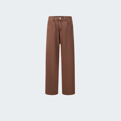 Cardydony Classic Straight-Leg Jeans in Trendy Color Options