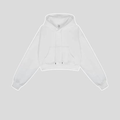 Cardydony Women's Essential Classic Cropped Pullover Hoodie Collection