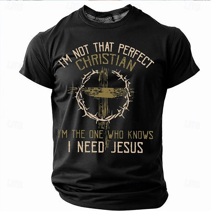 Cardydony Men's Jesus T Shirt