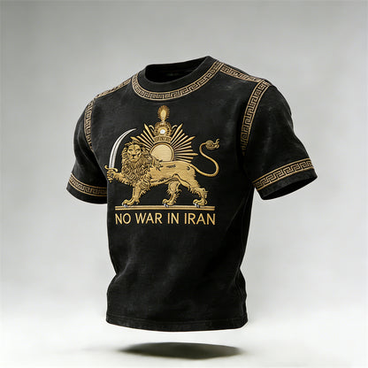 Cardydony Bohemian Style Pink Floral Embroidered Casual Round Neck Top