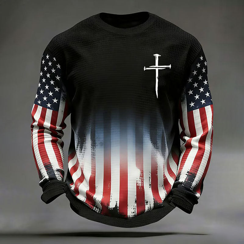 Cardydony Men's United States 250th Anniversary Casual T-shirt