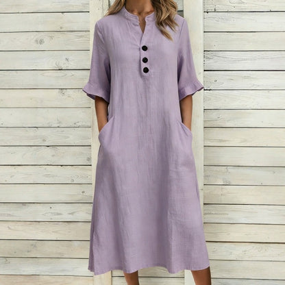 Cardydony Women's Retro Cozy Linen Cotton Sleeveless Jumpsuit