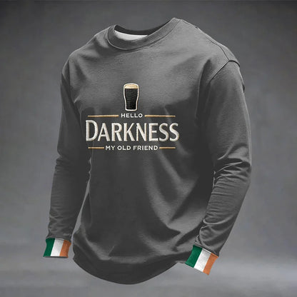 Cardydony Men's St. Patrick's Day Print Casual Crew Neck Sweatshirt