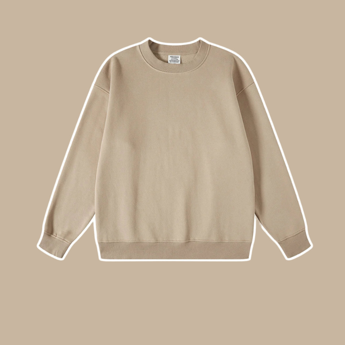 Cardydony Women's Cozy Cloud Crewneck Sweater | Heavyweight Plush Streetwear