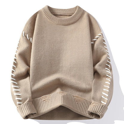 Cardydony Women's Unisex Casual Knit Sweater | Streetwear Pullover