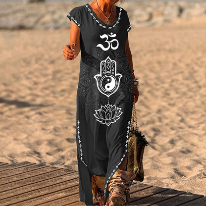 Cardydony Women's Beach Vacation Healing Dress
