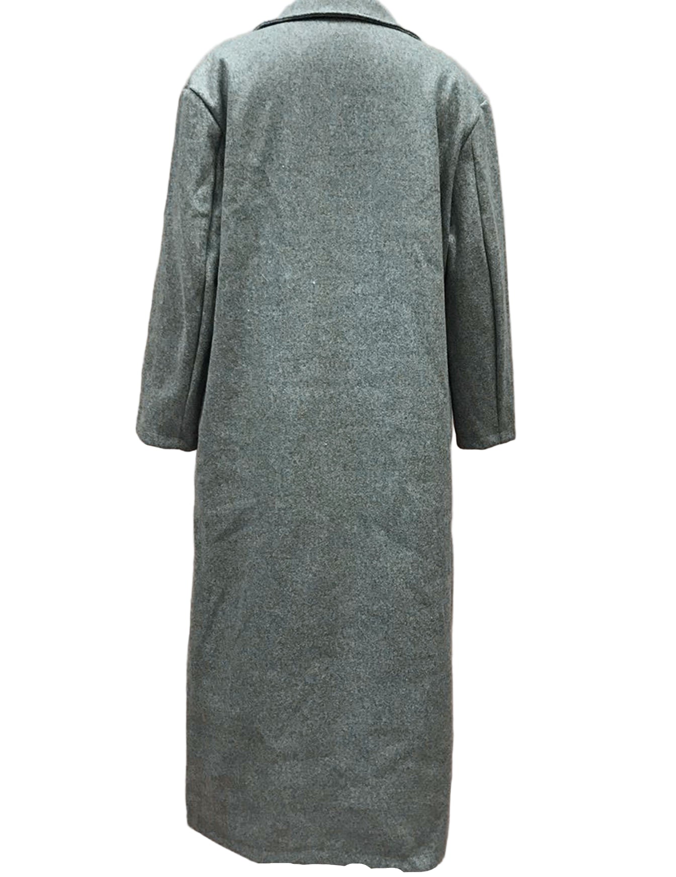 Cardydony Women's Long Teddy Lapel Thick Plush Warmth — Women's Winter Coat