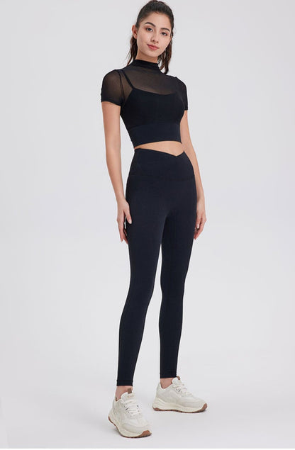 Cardydony Women's High Waisted Seamless Workout Leggings | Peach Lift Yoga Pants