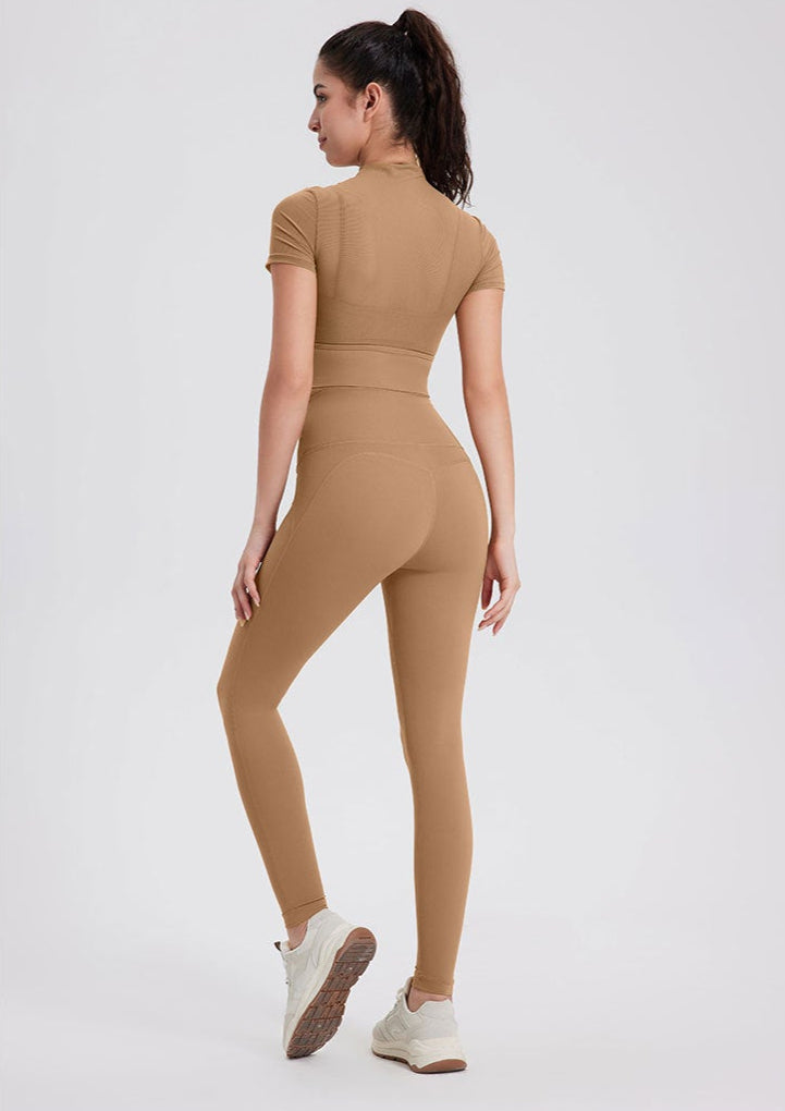 Cardydony Women's High Waisted Seamless Workout Leggings | Peach Lift Yoga Pants