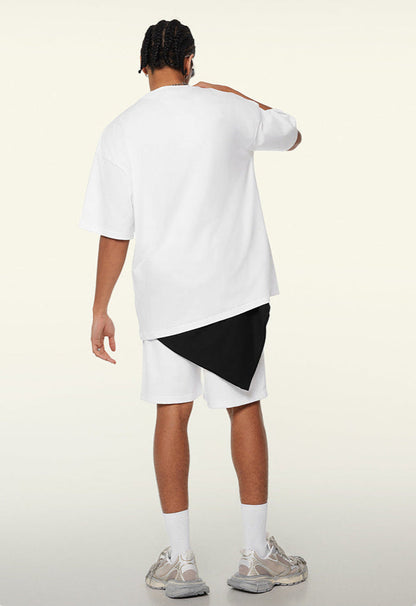 Cardydony Women's Never Give Up Graphic Tee – Oversized Streetwear for Women