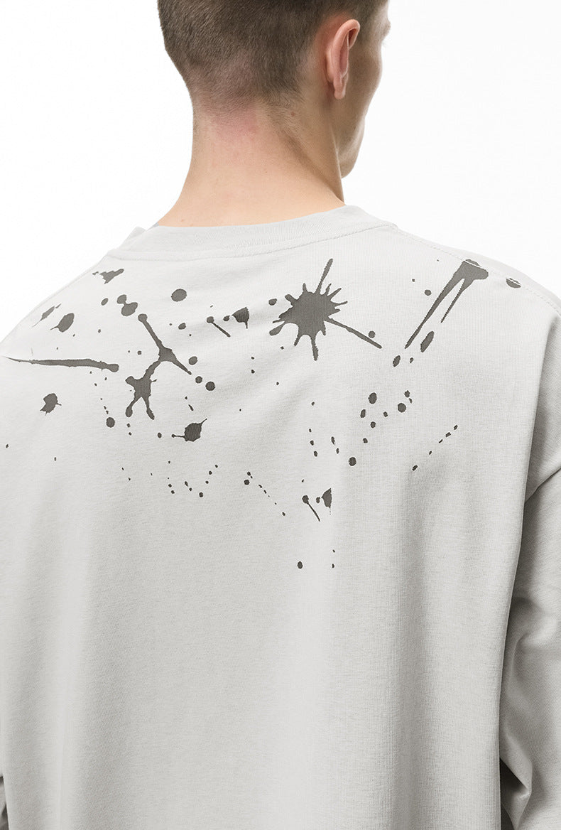 Cardydony Women's "NO More Ideas" Graphic Long Sleeve T-Shirt for Women - Oversized Streetwear Top